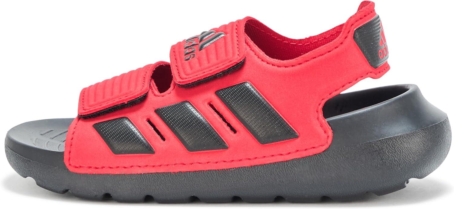 imageadidas unisexchild Altaswim 20Pure RubyBlackPure Ruby
