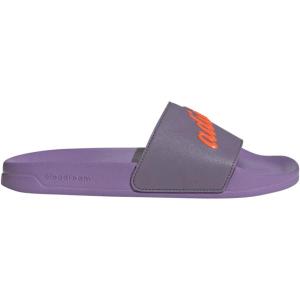 adidas Women’s Adilette Slide(Shadow Violet/Impact Orange/Violet Fusion)