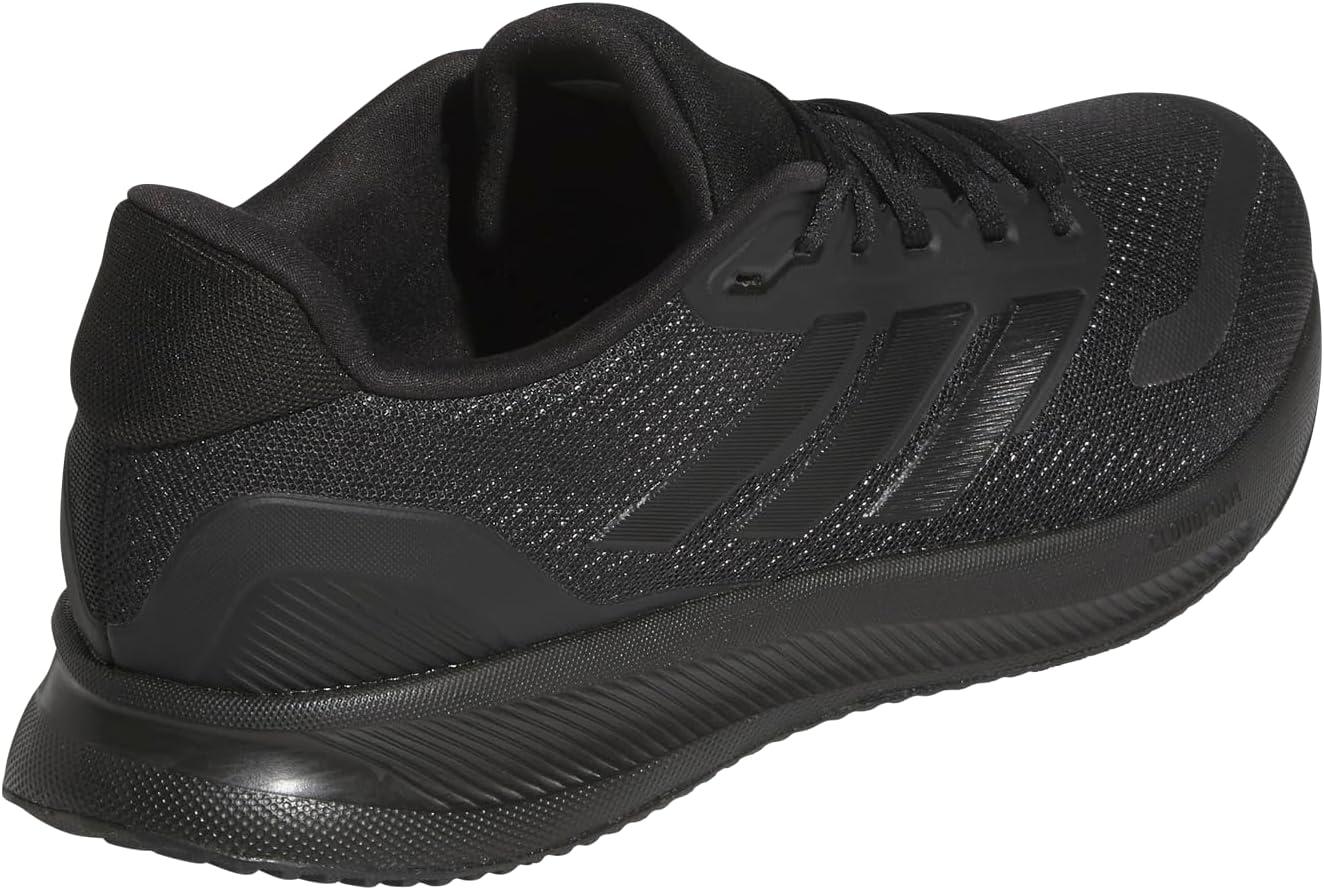 imageAdidas Mens Run Falcon 5BlackBlackWhite