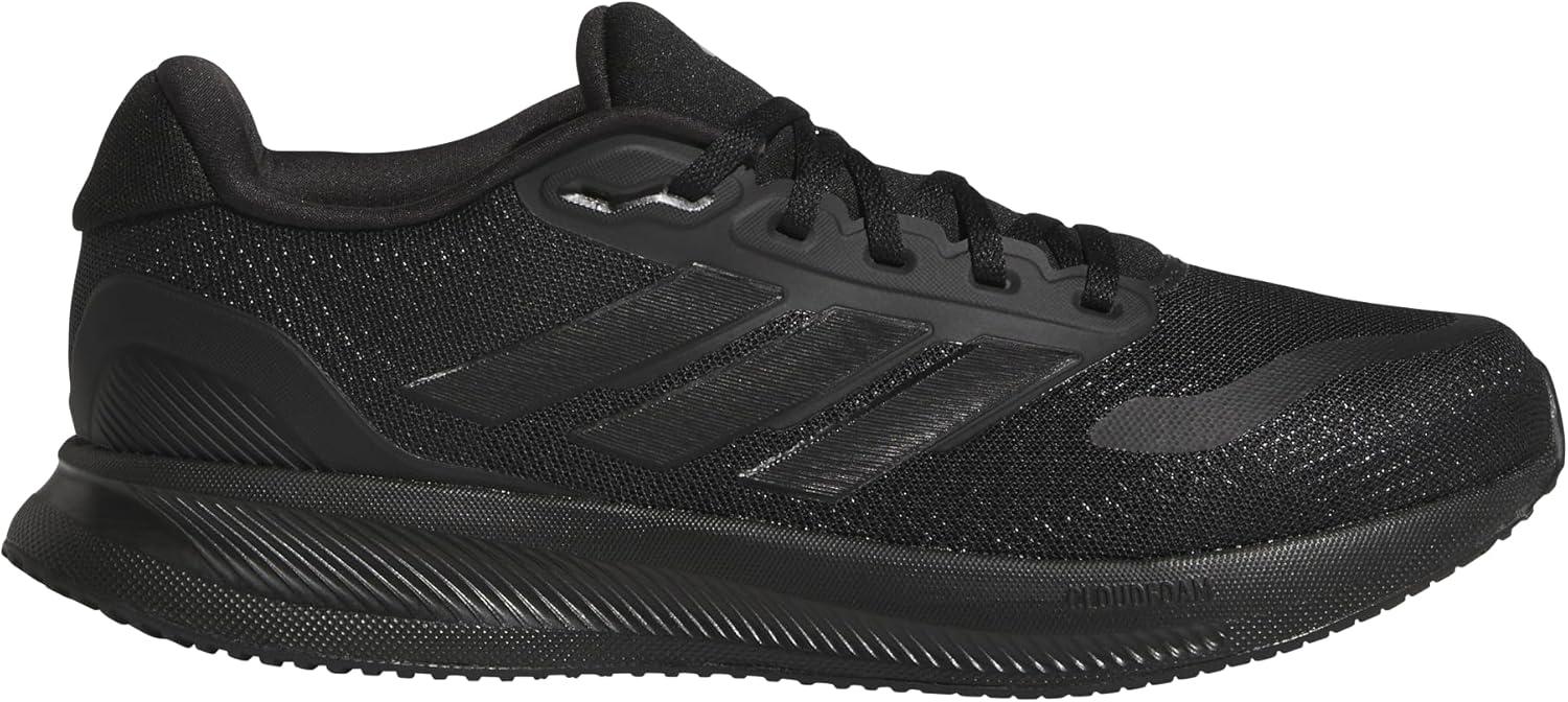 imageAdidas Mens Run Falcon 5BlackBlackWhite