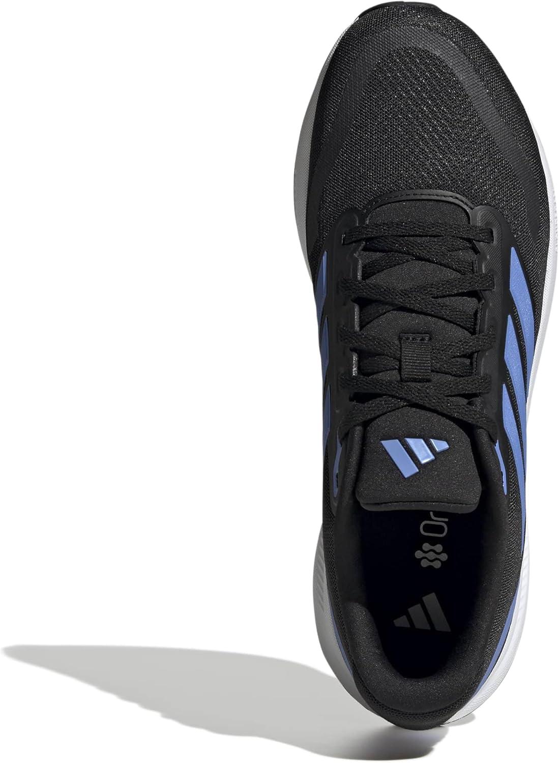 imageAdidas Mens Run Falcon 5BlackBlue FusionWhite