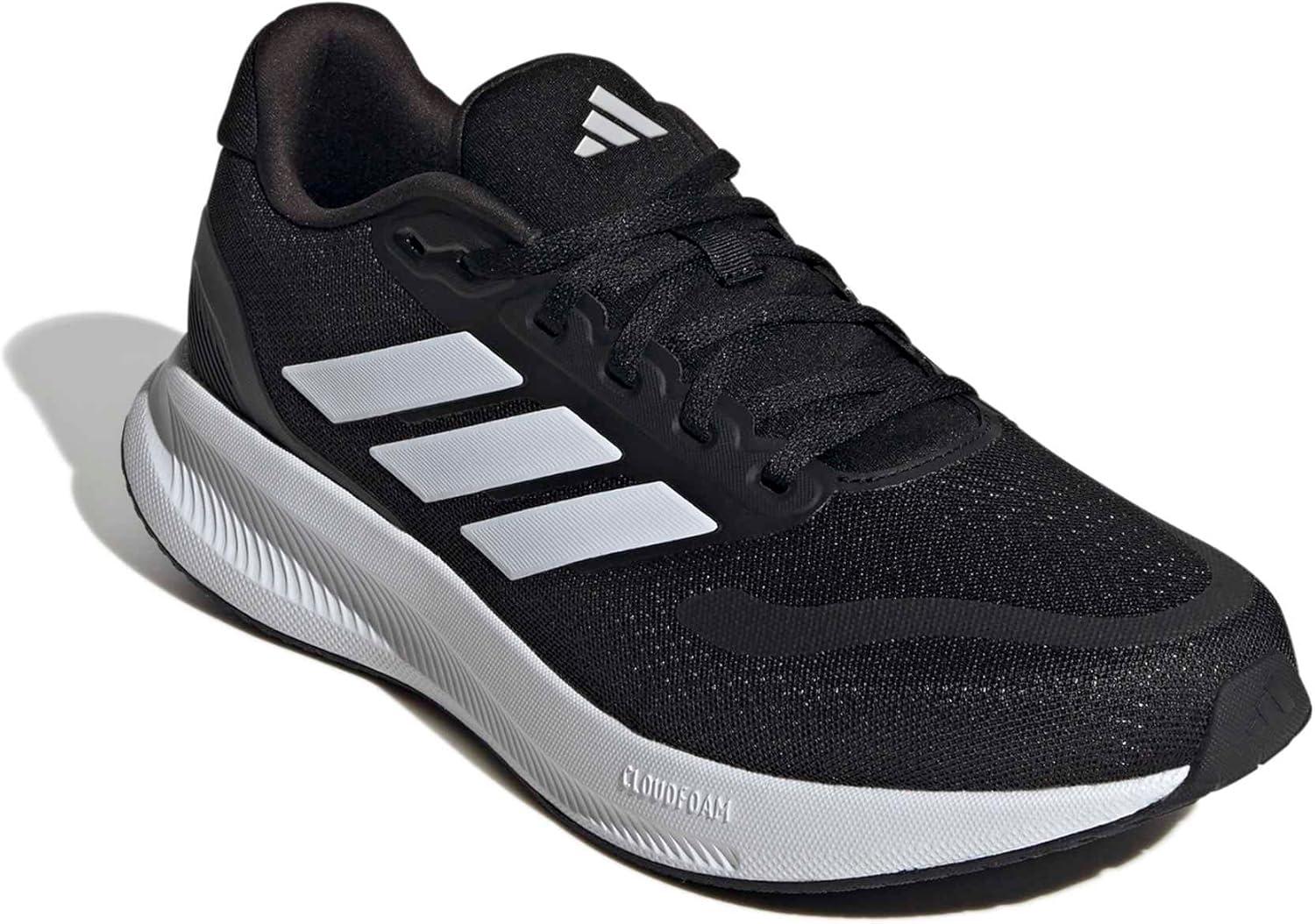 imageAdidas Mens Run Falcon 5BlackWhiteBlack
