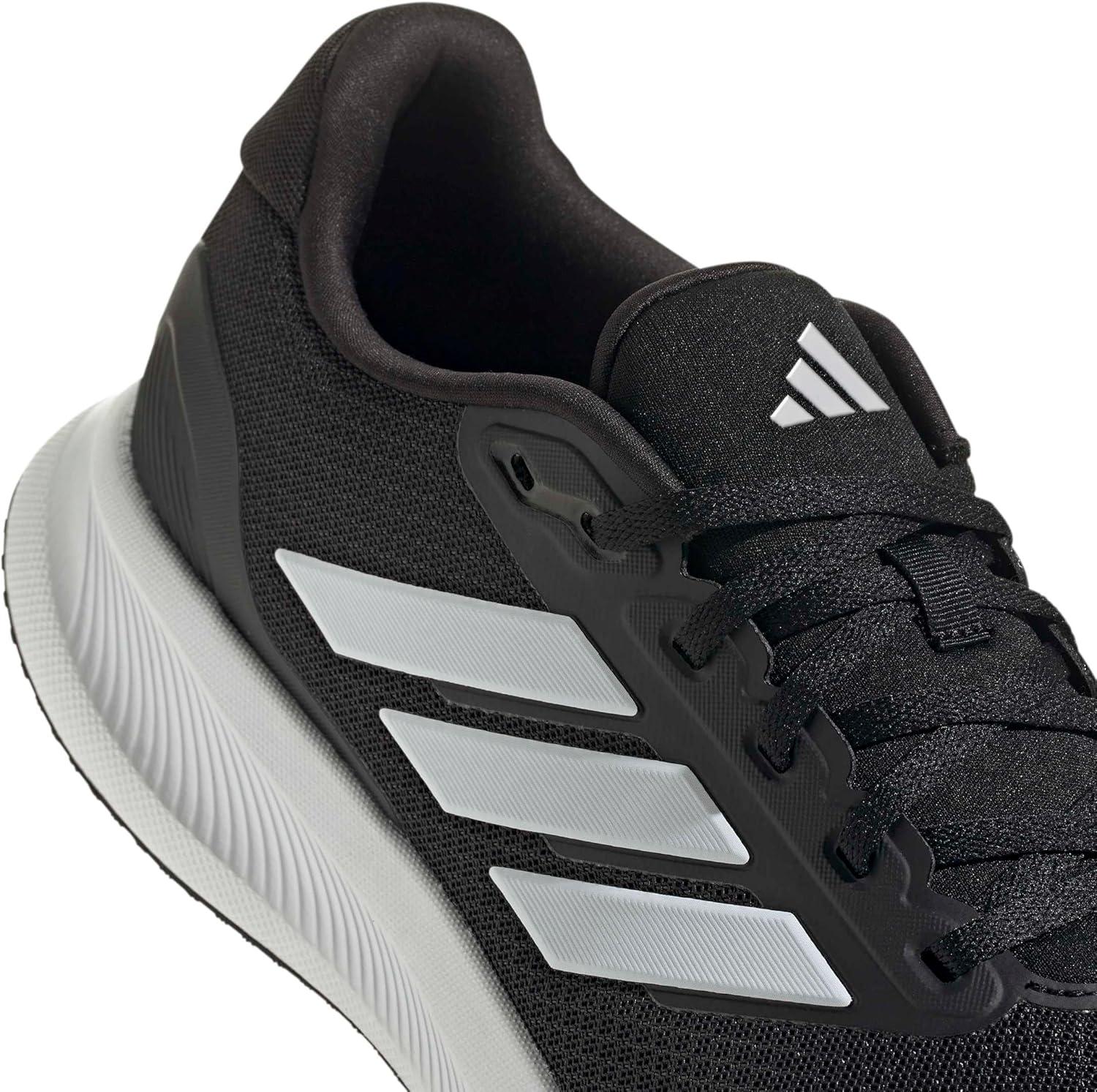 imageAdidas Mens Run Falcon 5BlackWhiteBlack