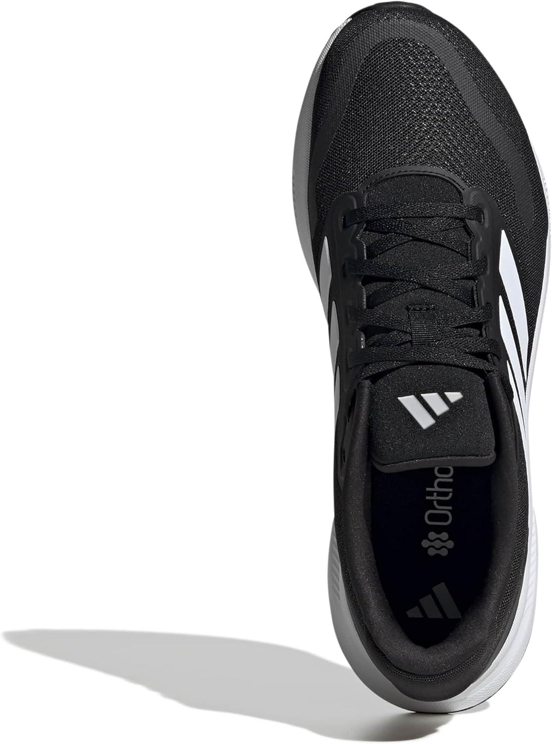 imageAdidas Mens Run Falcon 5BlackWhiteBlack