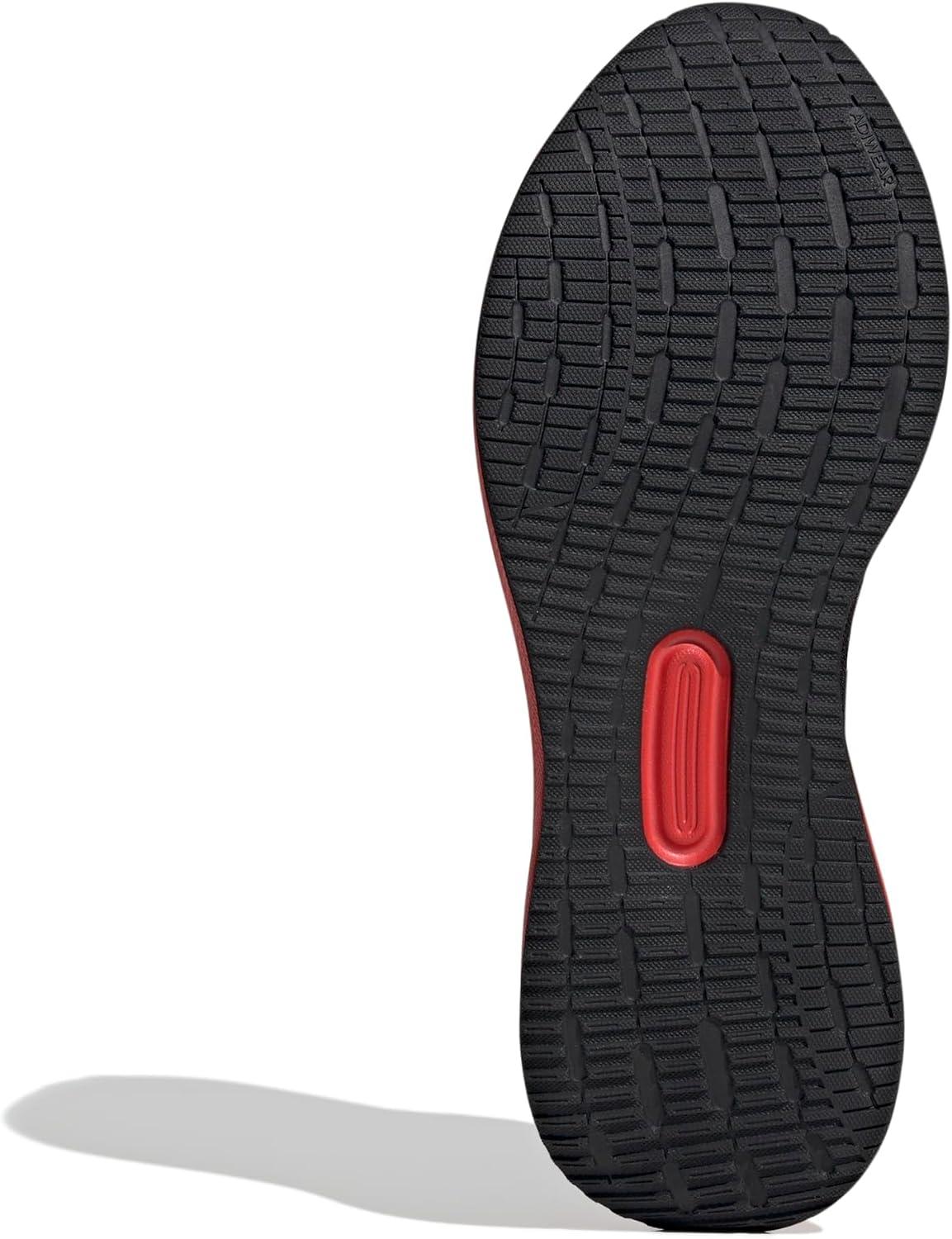imageAdidas Mens Run Falcon 5BlackWhiteBright Red