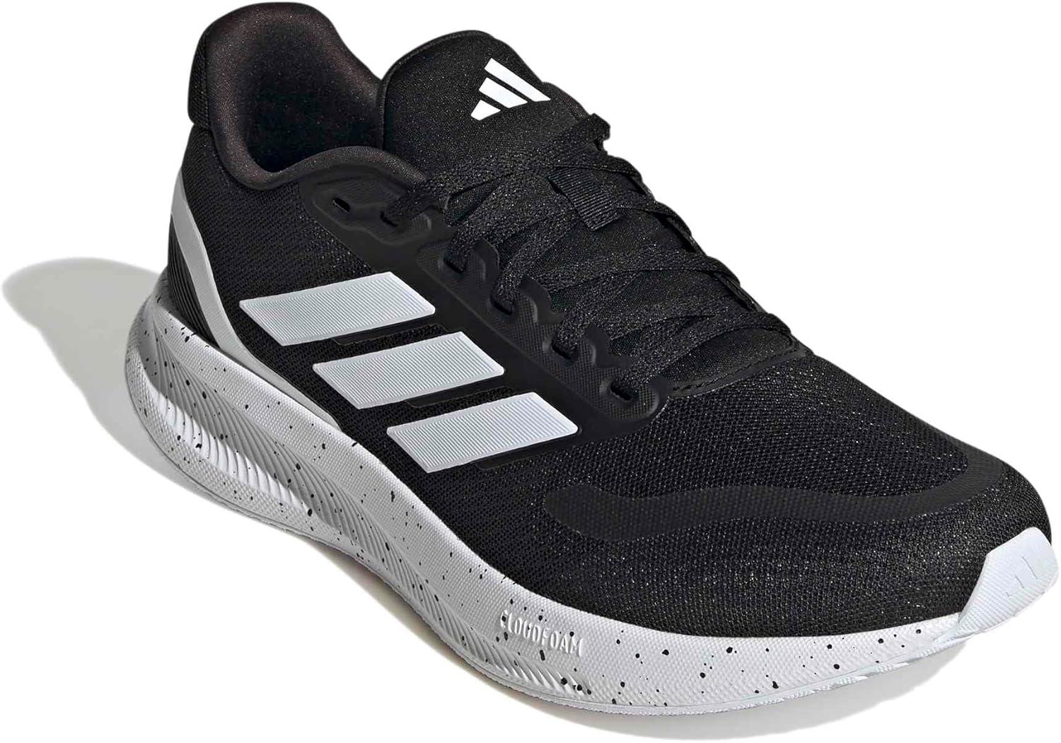 imageAdidas Mens Run Falcon 5BlackWhiteWhite