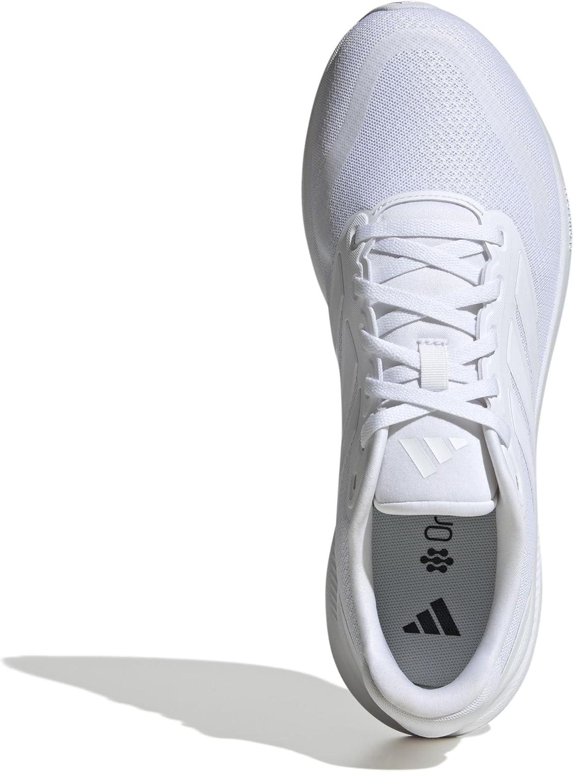 imageAdidas Mens Run Falcon 5Ftwr White Ftwr White Core Black