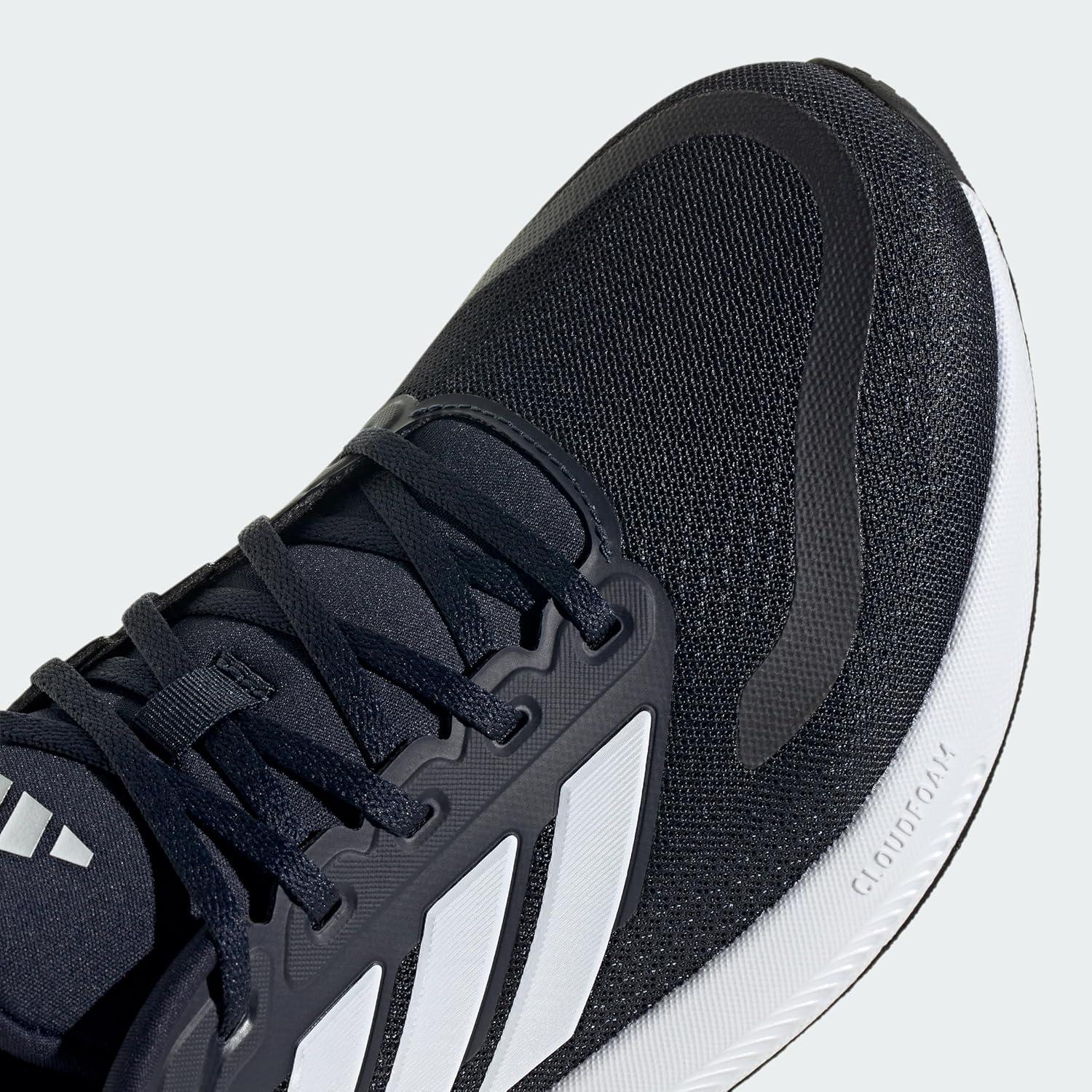 imageAdidas Mens Run Falcon 5InkWhiteBlack