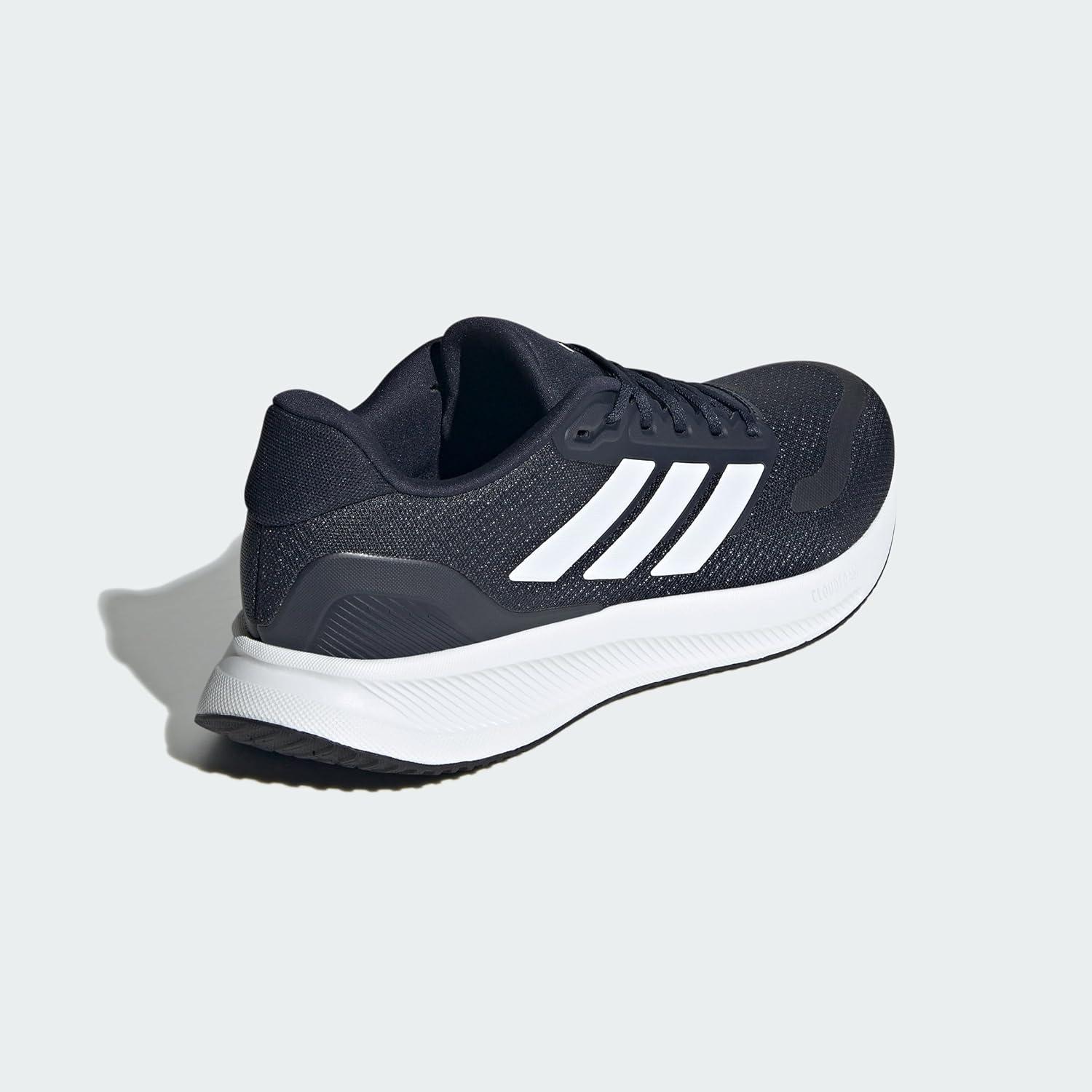 imageAdidas Mens Run Falcon 5InkWhiteBlack
