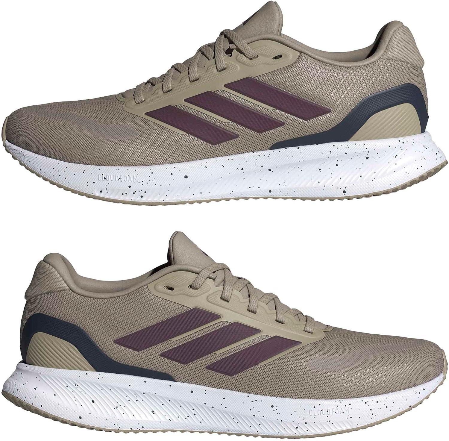 imageAdidas Mens Run Falcon 5Wonder CargoMaroonBlack