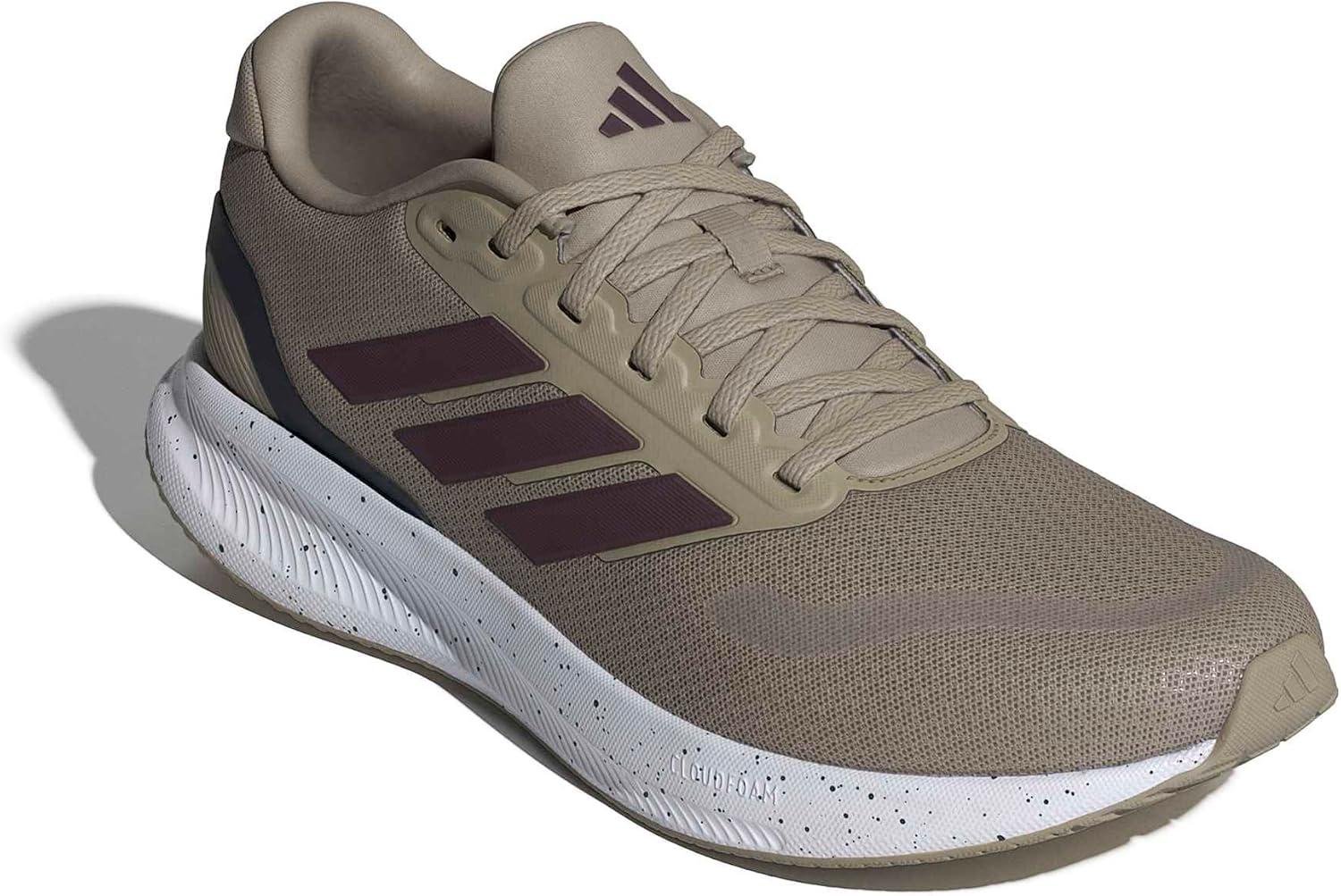 imageAdidas Mens Run Falcon 5Wonder CargoMaroonBlack