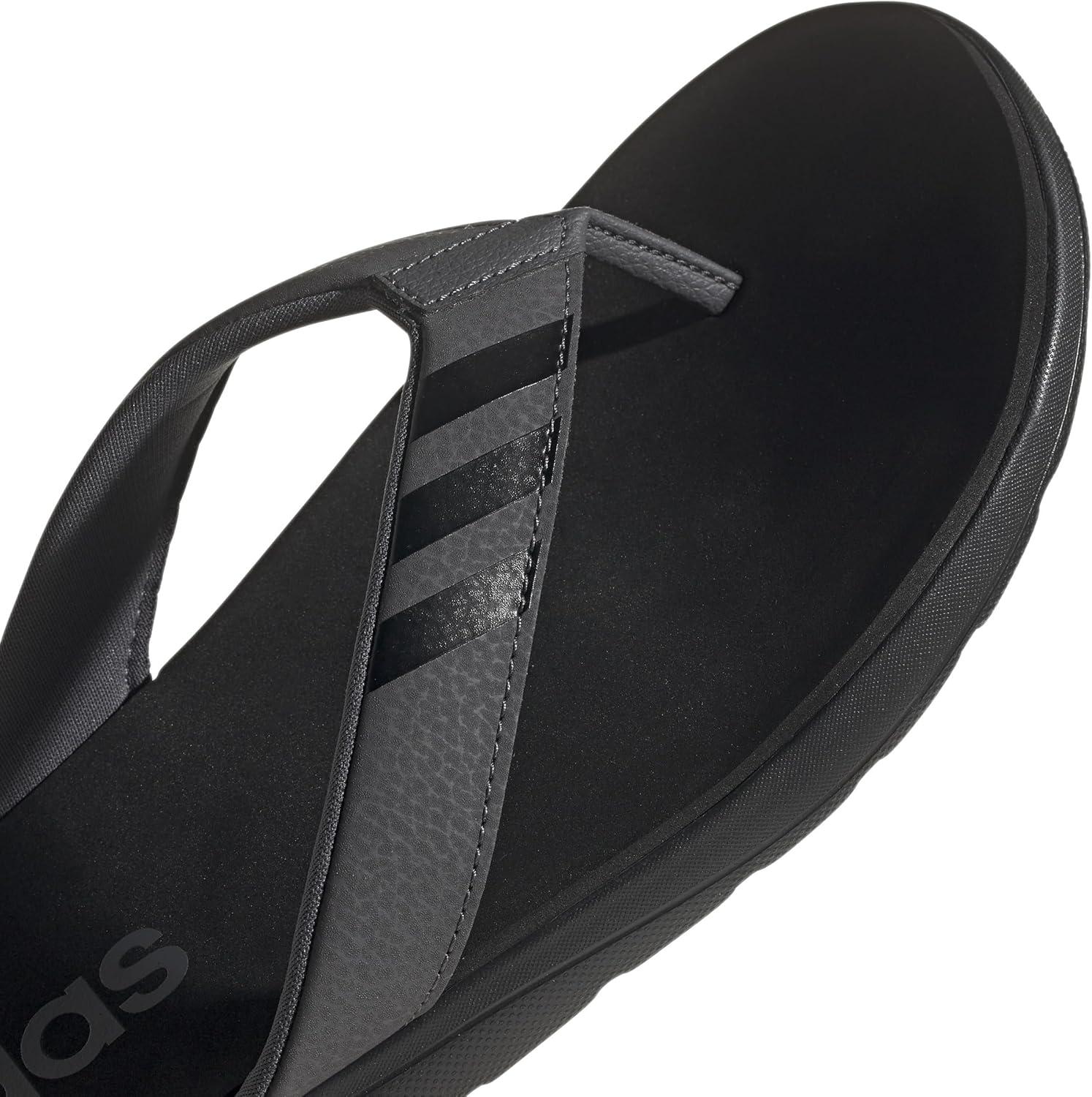 imageadidas Mens Leisure and Sportwear Flip Flop SandalsBlackGreyGrey