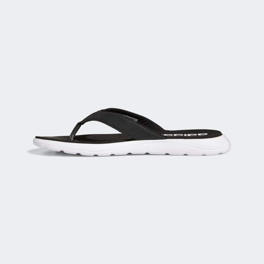 imageadidas Mens Leisure and Sportwear Flip Flop SandalsCore BlackFootwear WhiteCore Black