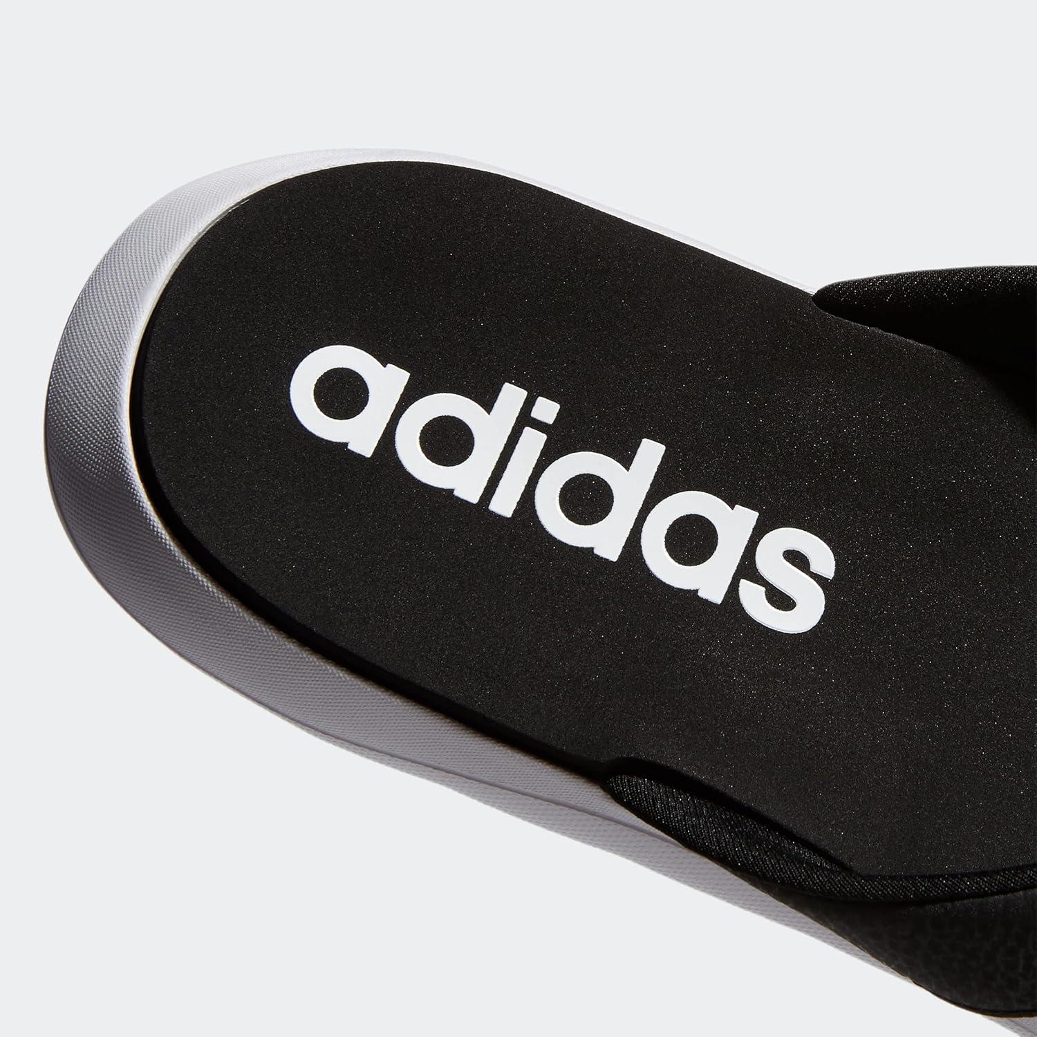 imageadidas Mens Leisure and Sportwear Flip Flop SandalsCore BlackFootwear WhiteCore Black