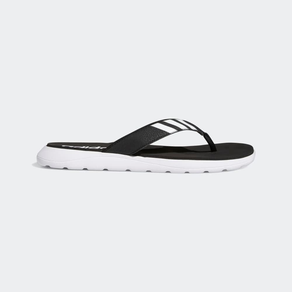 imageadidas Mens Leisure and Sportwear Flip Flop SandalsCore BlackFootwear WhiteCore Black