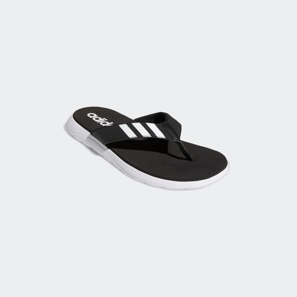 imageadidas Mens Leisure and Sportwear Flip Flop SandalsCore BlackFootwear WhiteCore Black