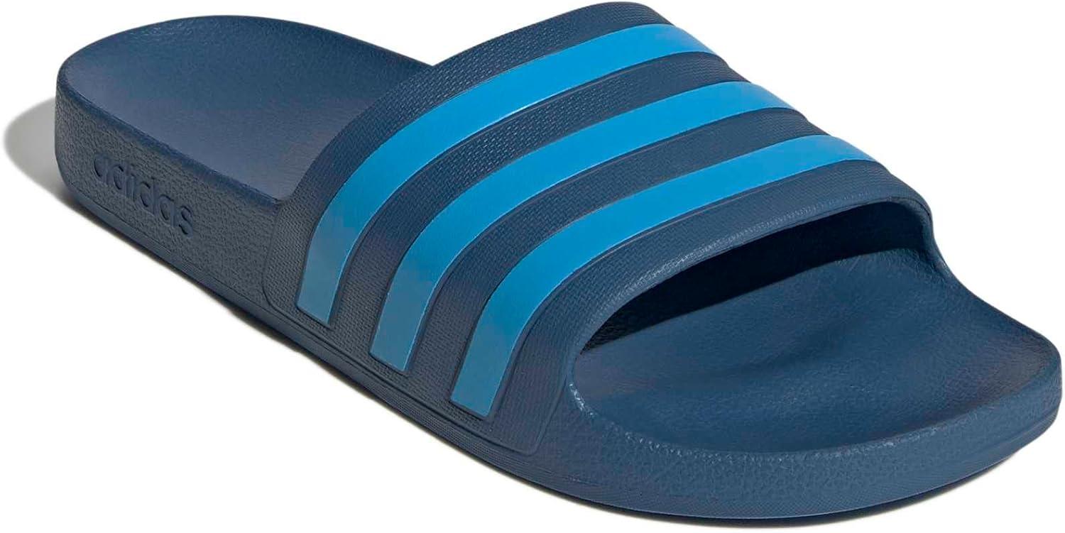 imageadidas Unisex Adult Adilette Aqua Slide SandalDusky PetrolLucid AquamarineDusky Petrol