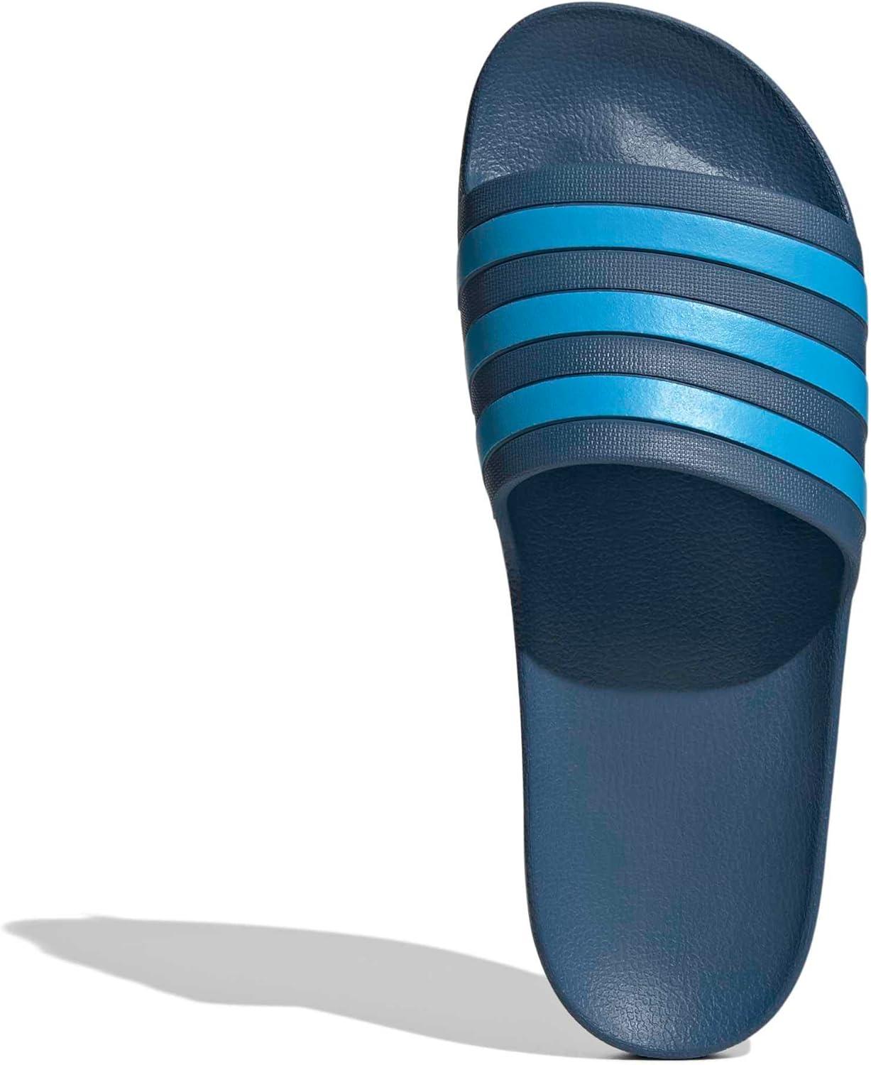 imageadidas Unisex Adult Adilette Aqua Slide SandalDusky PetrolLucid AquamarineDusky Petrol