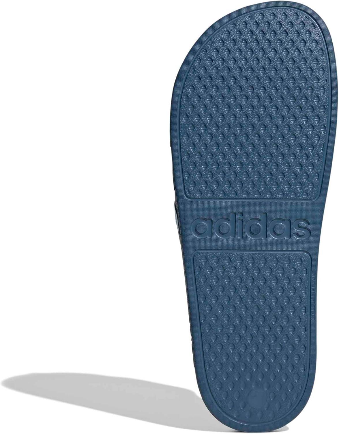 imageadidas Unisex Adult Adilette Aqua Slide SandalDusky PetrolLucid AquamarineDusky Petrol