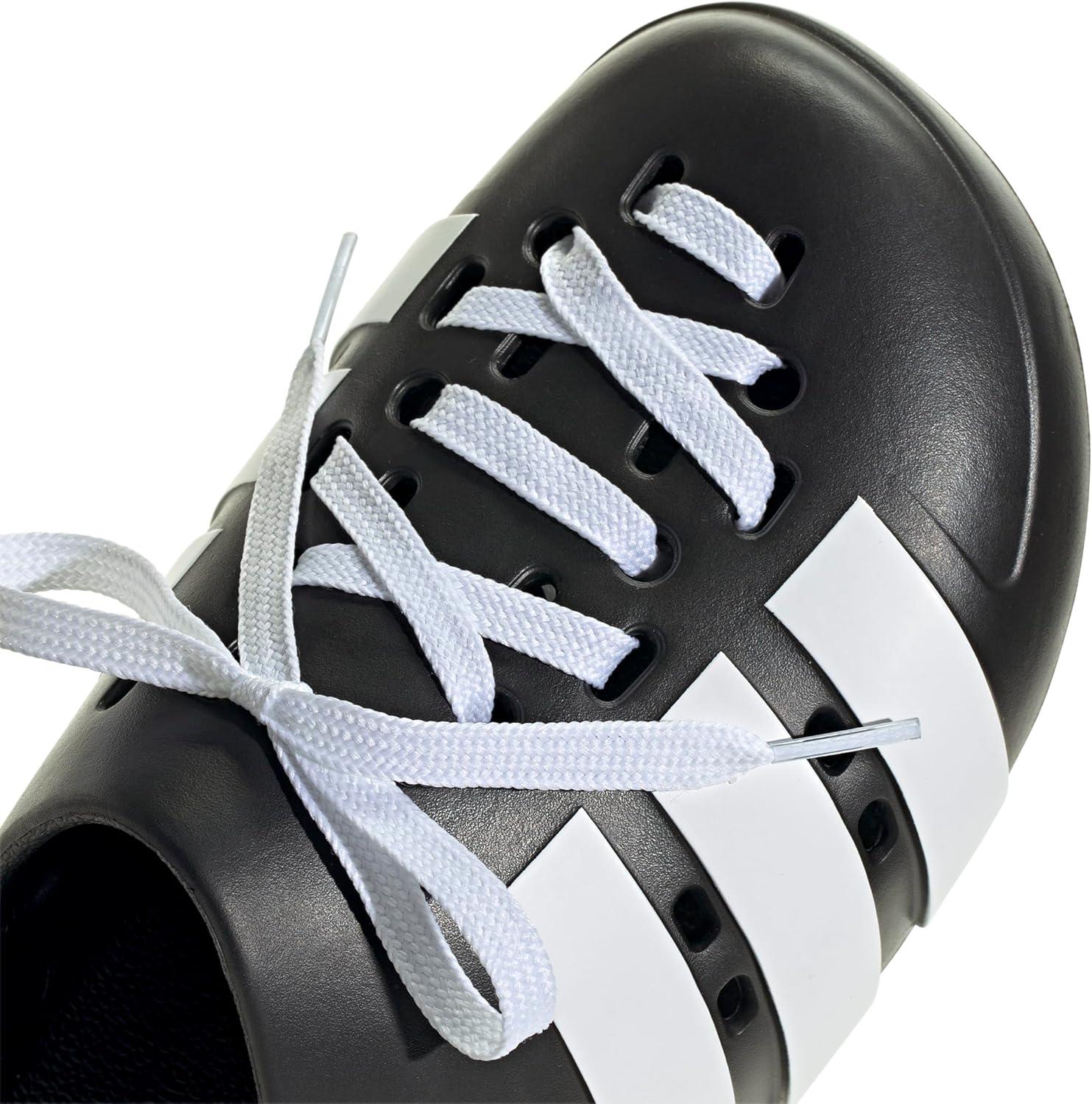 imageadidas Unisex Adult Adilette Clog 20 ClogsLacesCore BlackWhiteCore Black