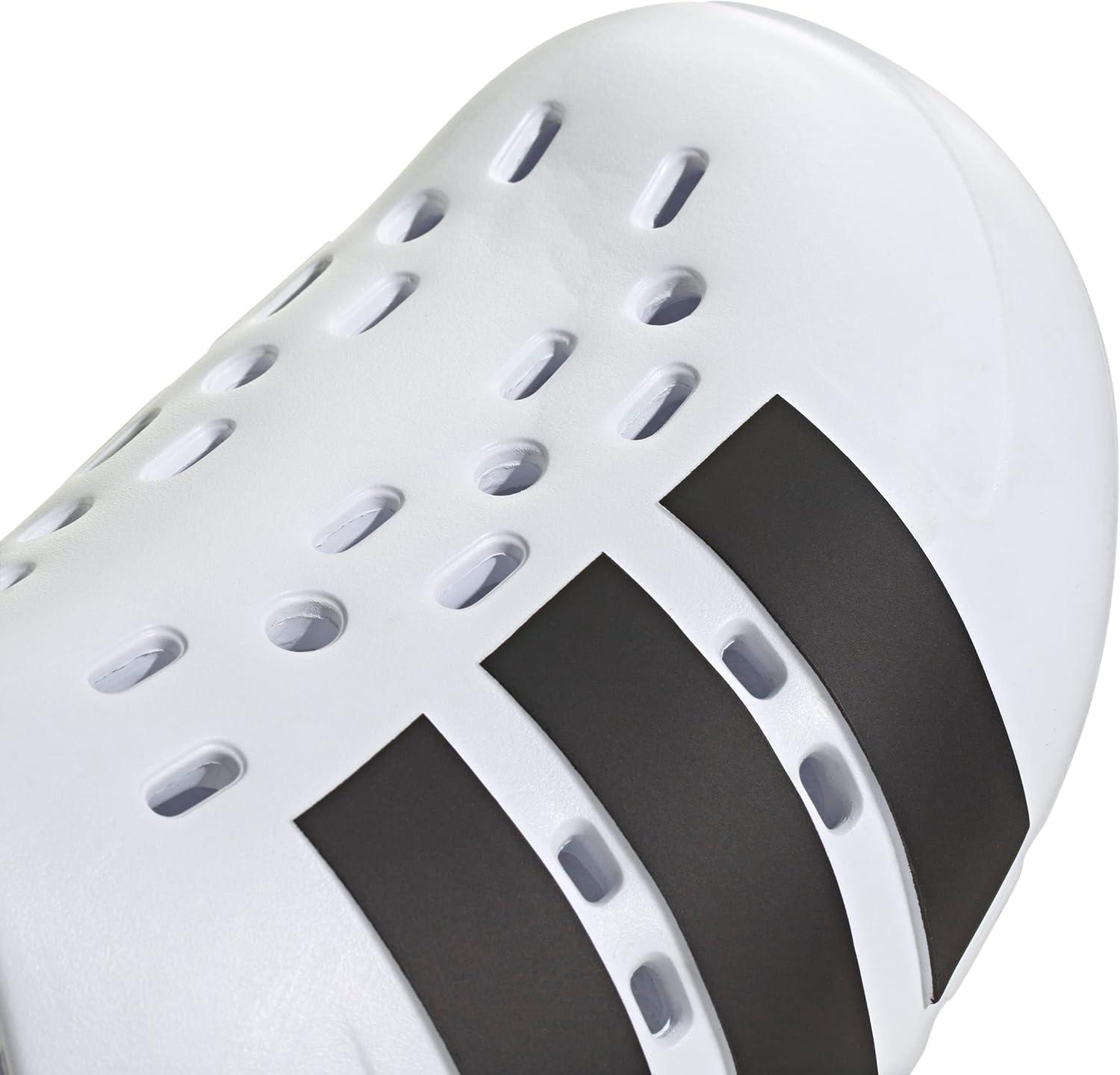 imageadidas Unisex Adult Adilette Clog 20 ClogsWhiteBlackWhite