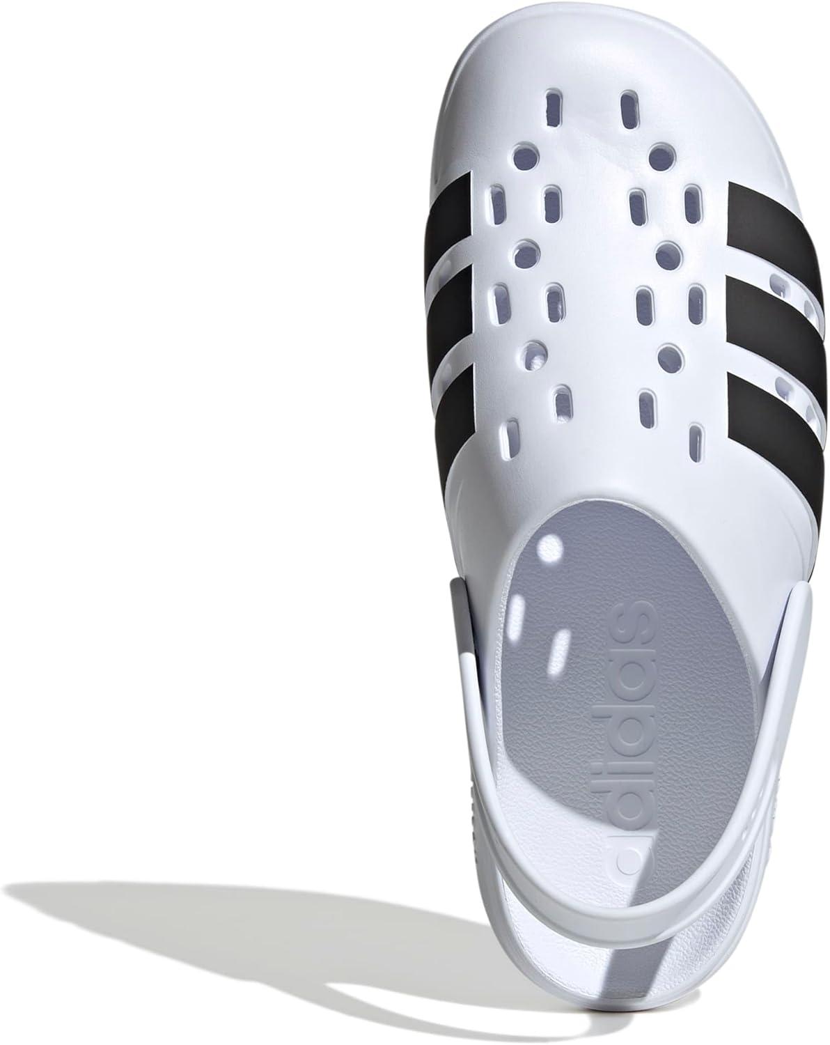 imageadidas Unisex Adult Adilette Clog 20 ClogsWhiteBlackWhite