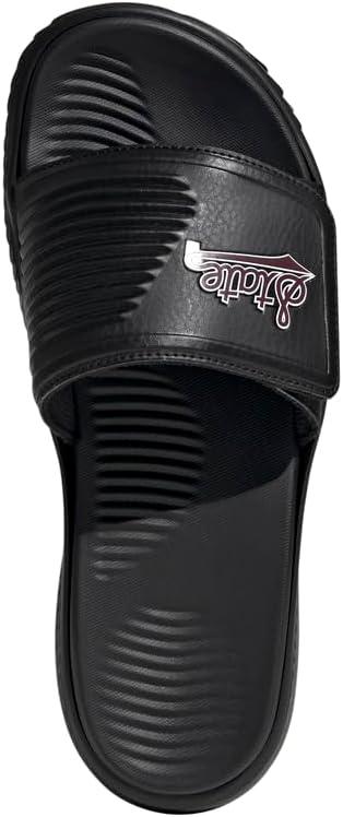 imageadidas Unisex Adult Alphabounce 20 Slide SandalBlackTeam Maroon 2White