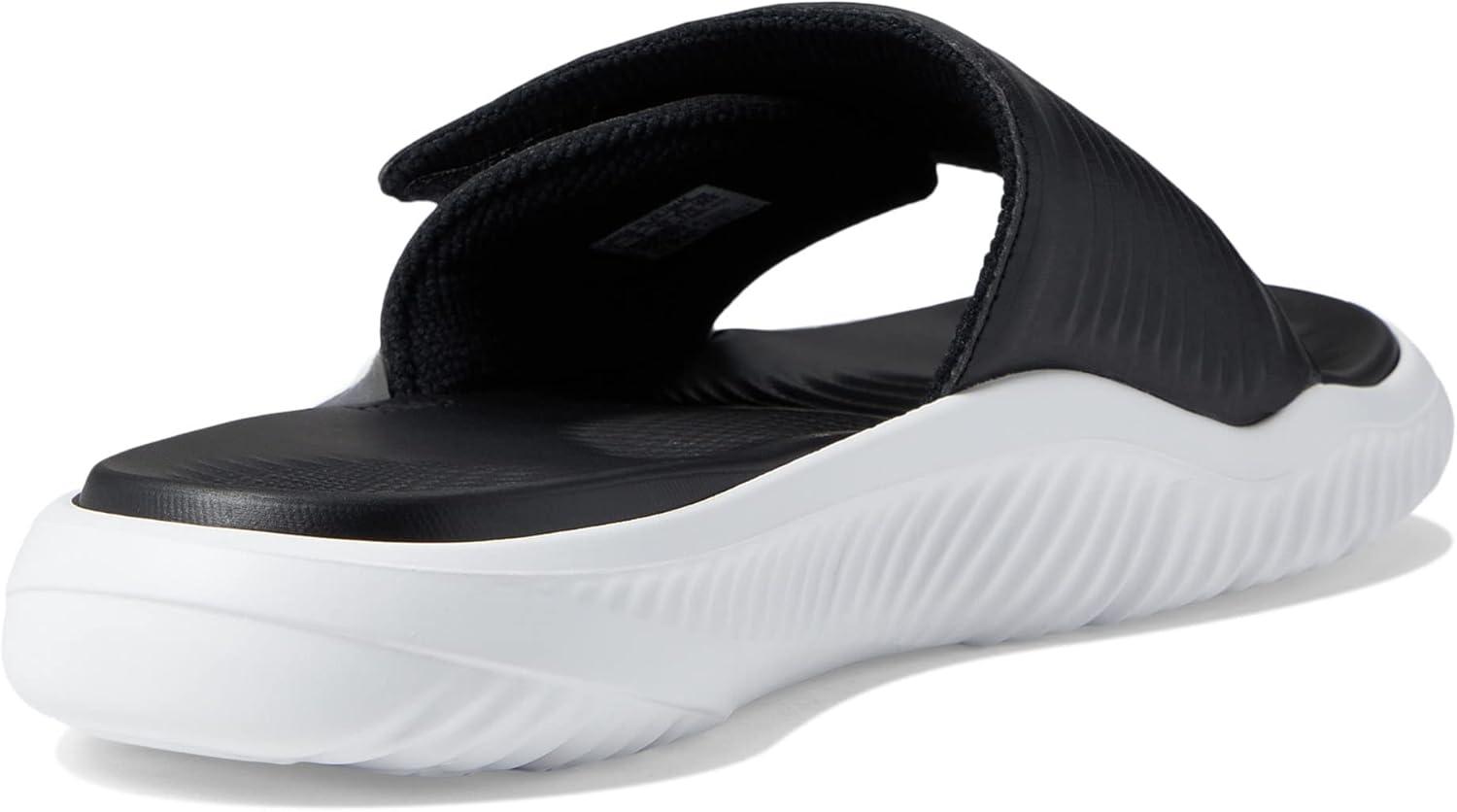 imageadidas Unisex Adult Alphabounce 20 Slide SandalBlackWhiteBlack