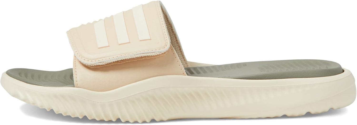 imageadidas Unisex Adult Alphabounce 20 Slide SandalSand StrataSilver PebbleWonder White
