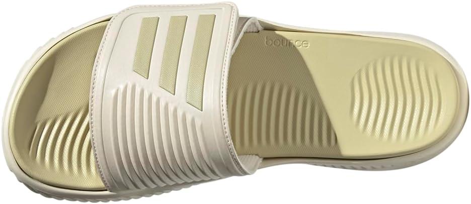 imageadidas Unisex Adult Alphabounce 20 Slide SandalWonder WhiteSandy Beige MetSandy Beige