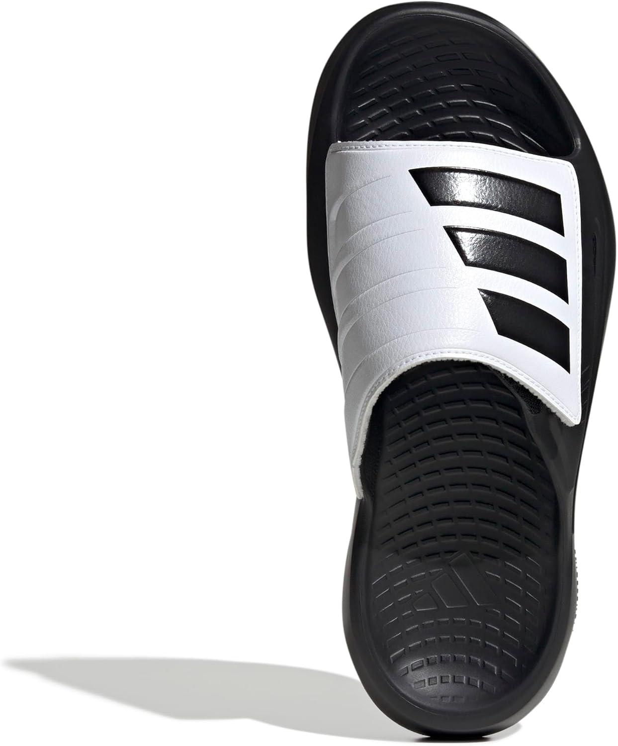 imageadidas Unisex Adult Lightblaze Athletic SandalsBlackBlackWhite