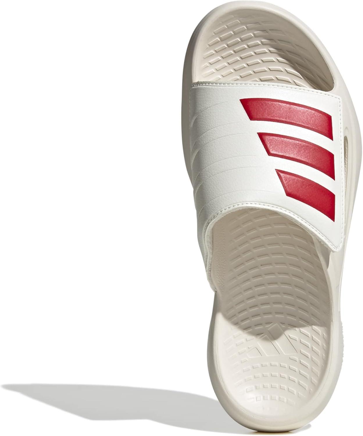 imageadidas Unisex Adult Lightblaze Athletic SandalsOff WhiteBetter ScarletOff White