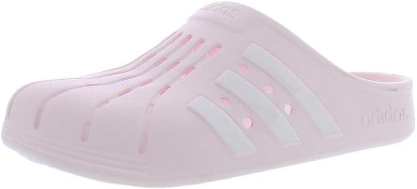 imageadidas unisex adult Adilette ClogsAlmost PinkCloud WhiteAlmost Pink
