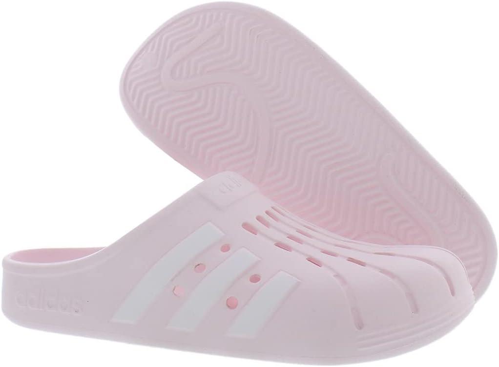 imageadidas unisex adult Adilette ClogsAlmost PinkCloud WhiteAlmost Pink