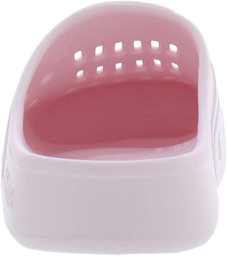 imageadidas unisex adult Adilette ClogsAlmost PinkCloud WhiteAlmost Pink