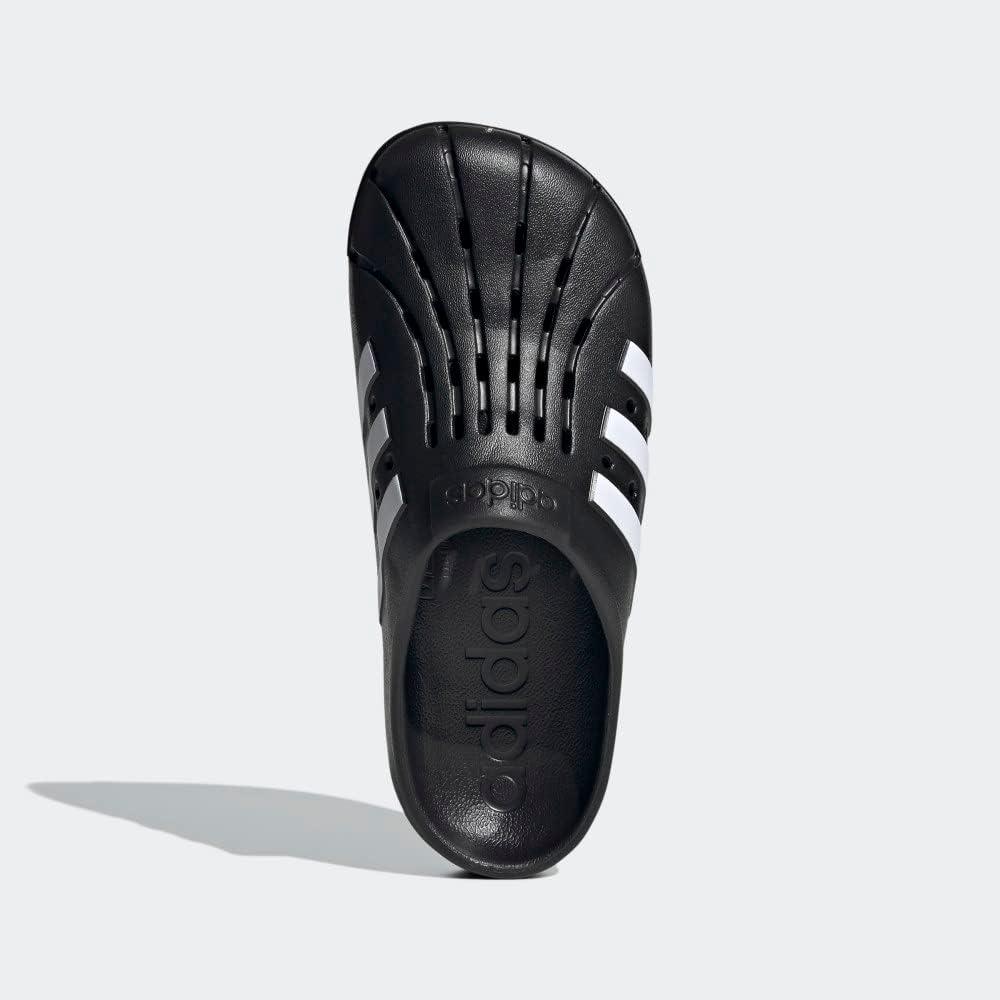 imageadidas unisex adult Adilette ClogsCore BlackWhiteCore Black