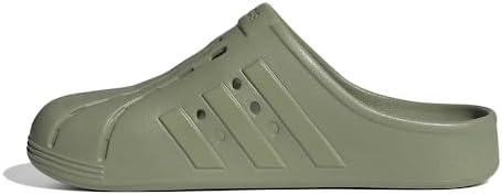 imageadidas unisex adult Adilette ClogsTent GreenTent GreenTent Green