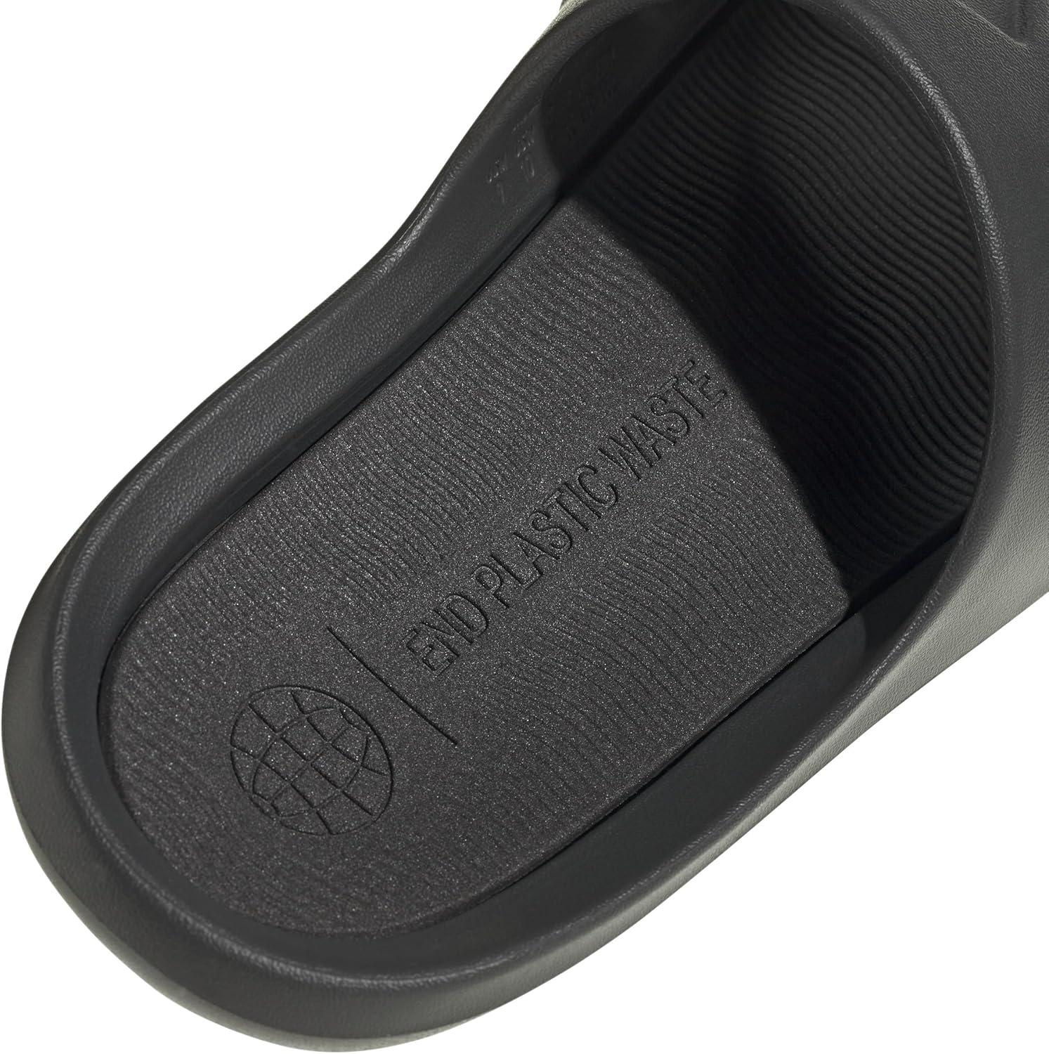 imageadidas unisexadult Adicane SlidesCarbonCarbonBlack