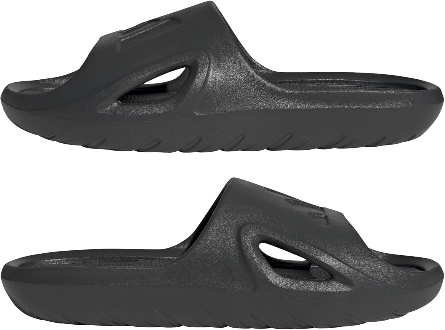imageadidas unisexadult Adicane SlidesCarbonCarbonBlack