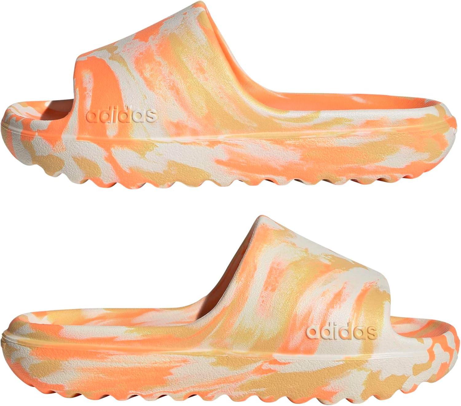 imageadidas unisexchild Adilette LumiaLucid OrangeSemi Ice TangerineOff White