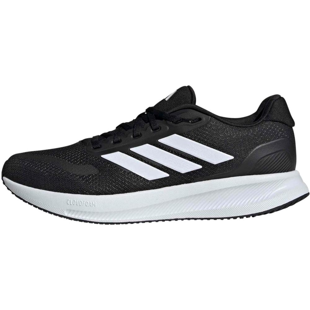 imageAdidas Mens Run Falcon 5BlackWhiteBlack