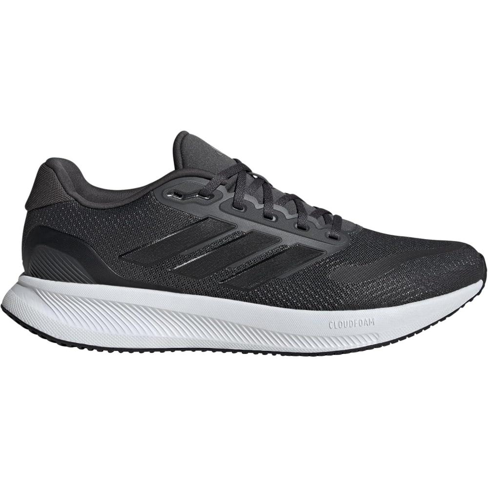 imageAdidas Mens Run Falcon 5GreyBlackWhite