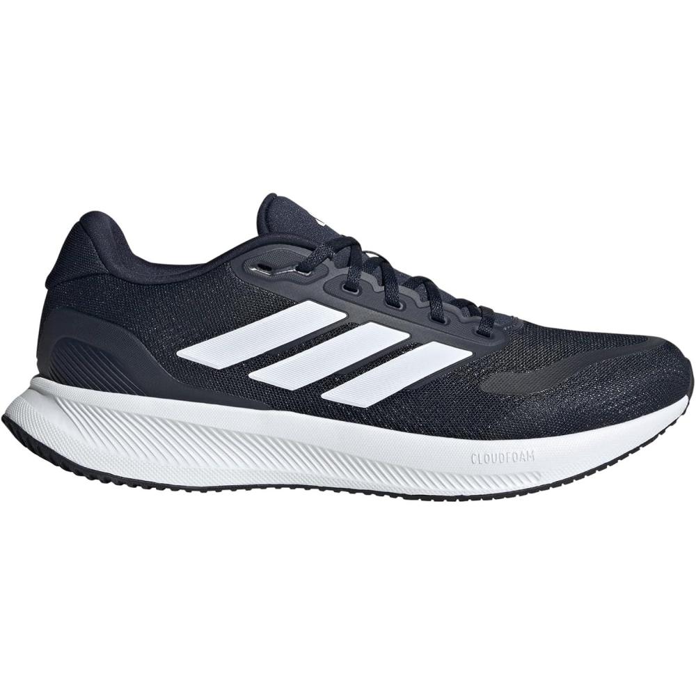 imageAdidas Mens Run Falcon 5InkWhiteBlack