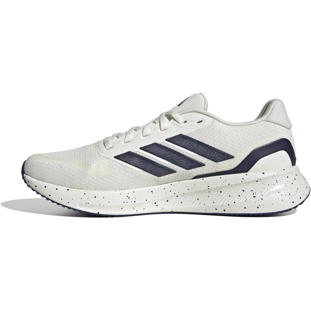 imageAdidas Mens Run Falcon 5WhiteDark BlueBlack