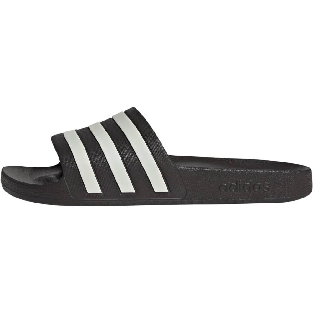 imageadidas Unisex Adult Adilette Aqua Slide SandalAurora CoffeeIce Gold MetallicAurora Coffee