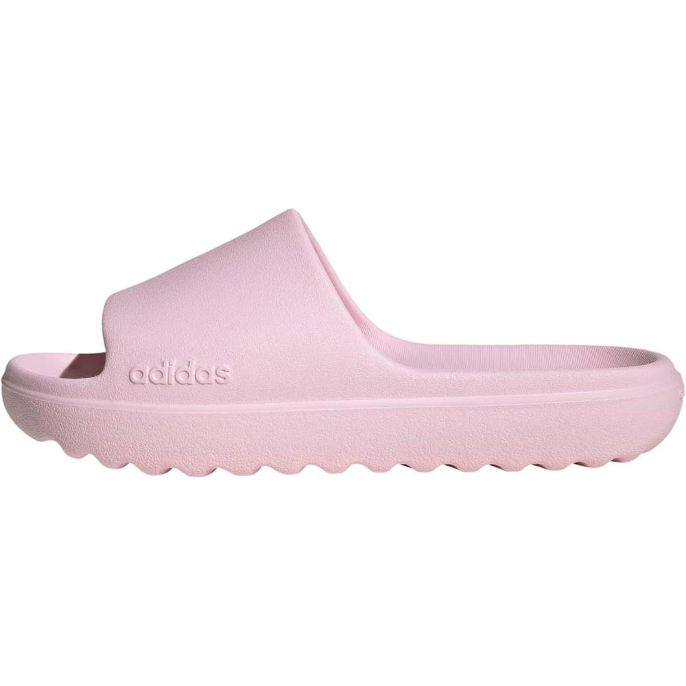 imageadidas Unisex Adult Adilette Lumia SandalsClear PinkClear PinkClear Pink