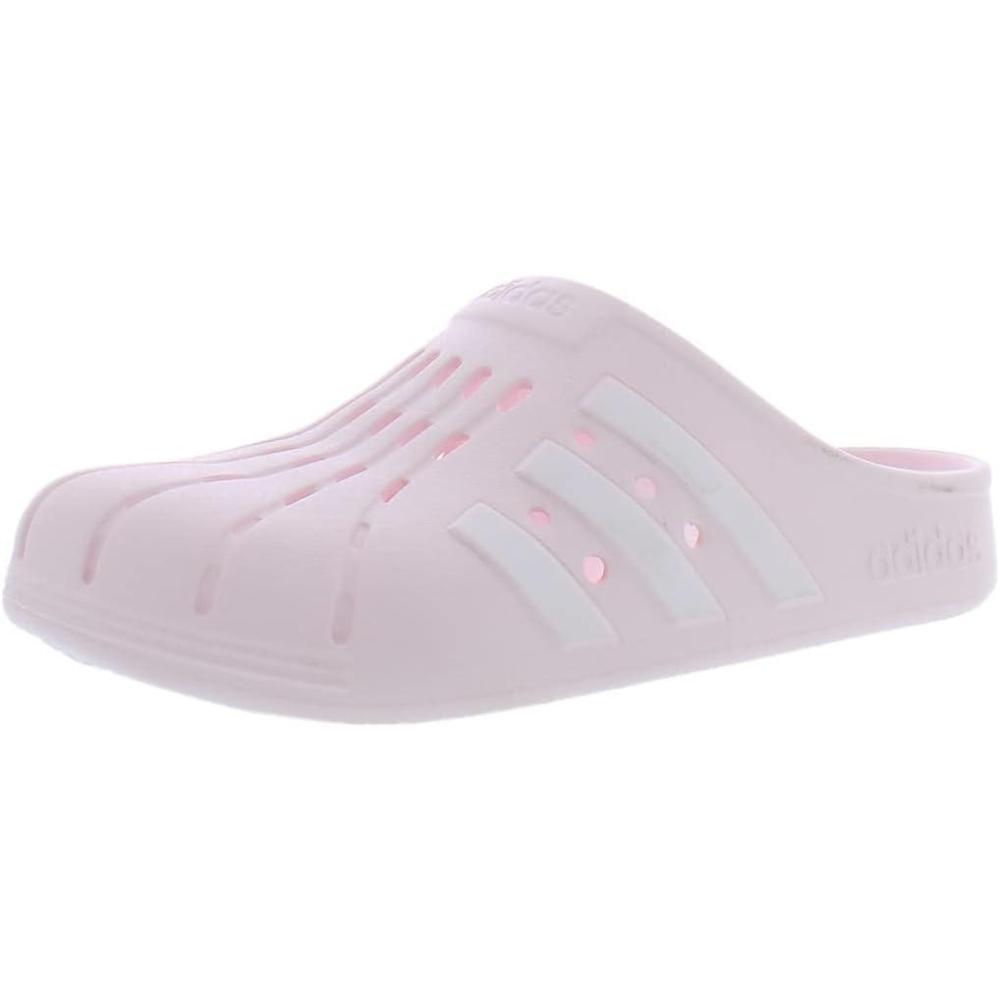 imageadidas unisex adult Adilette ClogsAlmost PinkCloud WhiteAlmost Pink