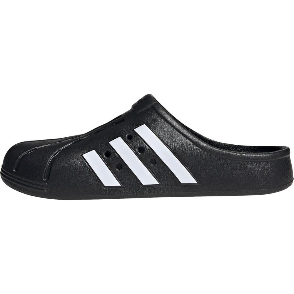imageadidas unisex adult Adilette ClogsCore BlackWhiteCore Black