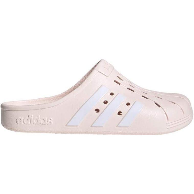imageadidas unisex adult Adilette ClogsPink TintWhitePink Tint