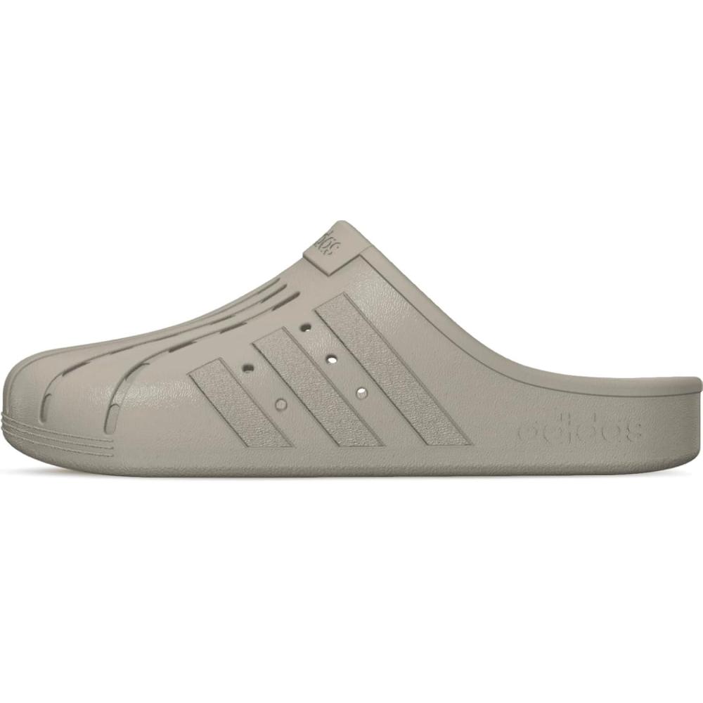 imageadidas unisex adult Adilette ClogsPutty GreyPutty GreyPutty Grey